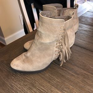 Tan booties!